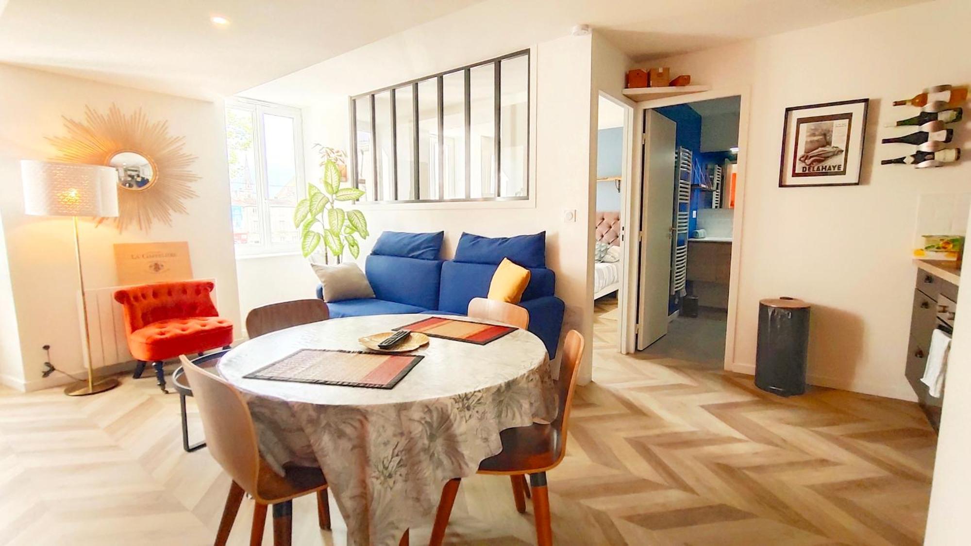 Votre Escale - Magellan Cinema Appartement Niort Buitenkant foto