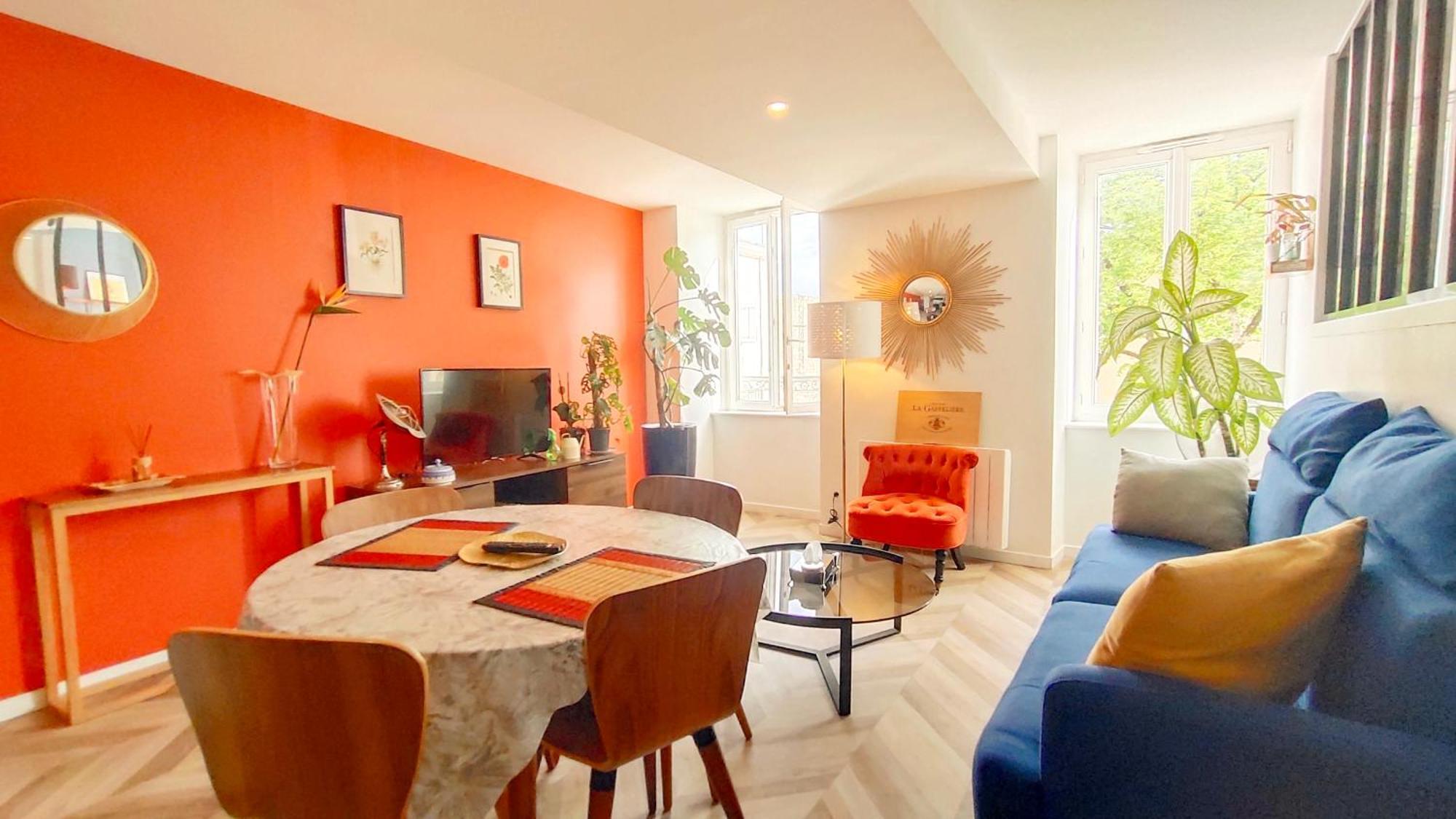 Votre Escale - Magellan Cinema Appartement Niort Buitenkant foto